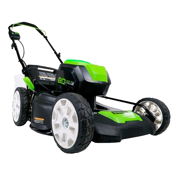 Газонокосилка аккумуляторная Greenworks GD80LM51, 80В, 51 см, бесщеточная