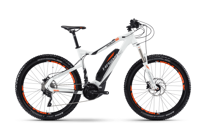 Электровелосипед Haibike Sduro HardSeven 6.0 Белый с Оранжевым original 2017 Электровелосипед Haibike Sduro HardSeven 6.0 Белый с Оранжевым original 2017